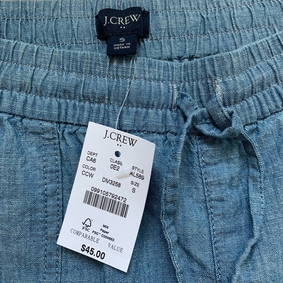 J.Crew Cotton Shorts Size-S 100% Cotton NWT - Picture 2 of 16